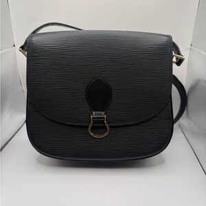 Louis Vuitton Black Textured Epi Leather Crossbody